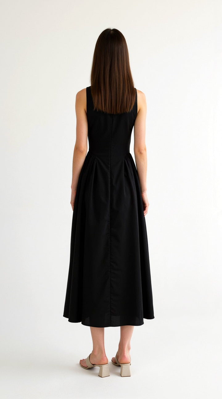 Robe en Lin Découpée Alexandra