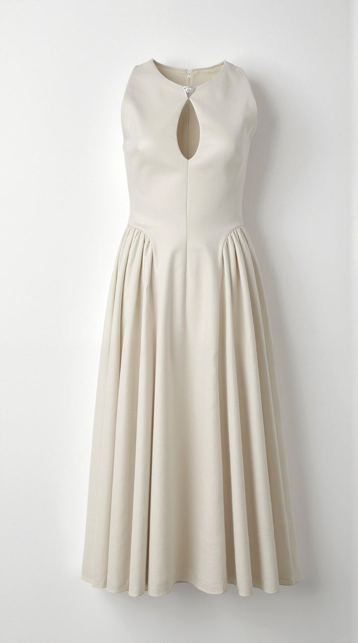 Robe en Lin Découpée Alexandra