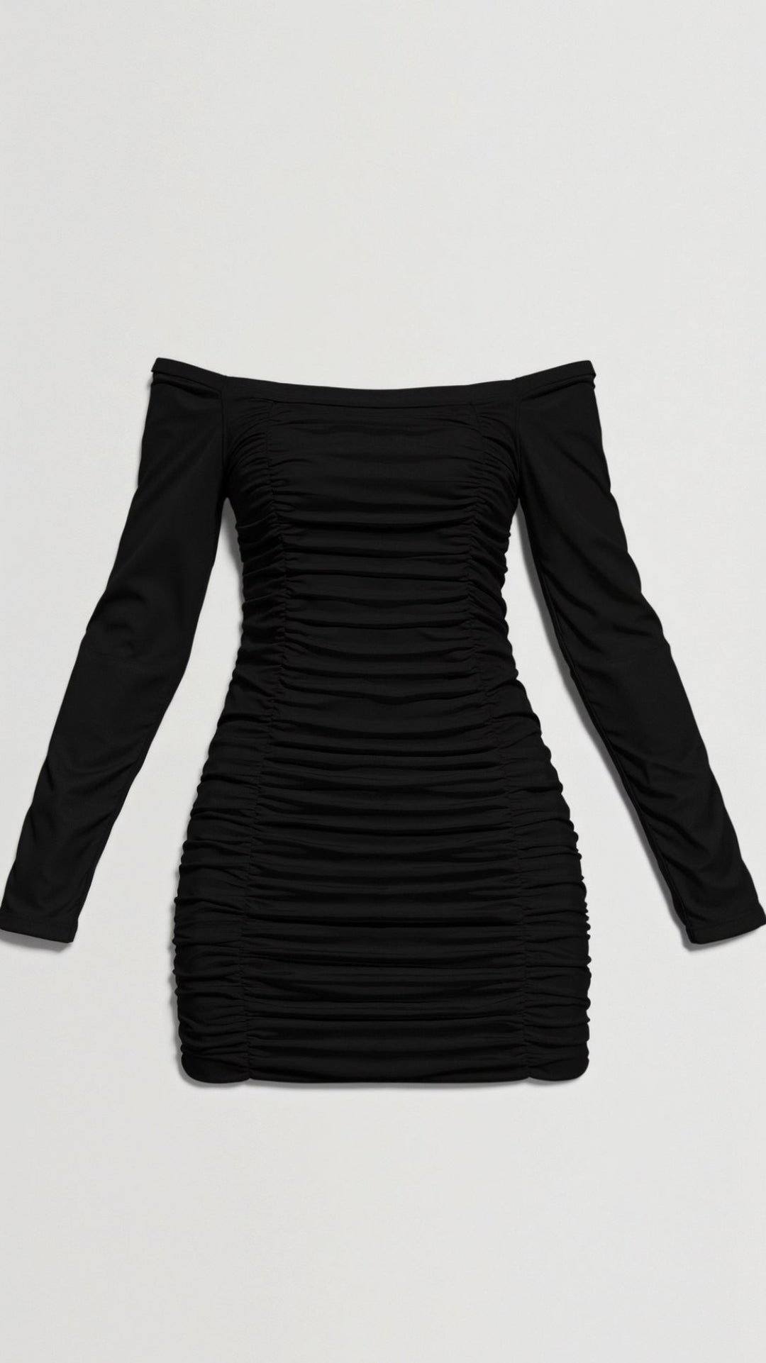 Robe de Cocktail Emily Off-Shoulder