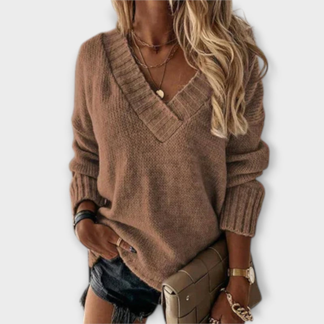 Jane - Pull V-Neck Confortable