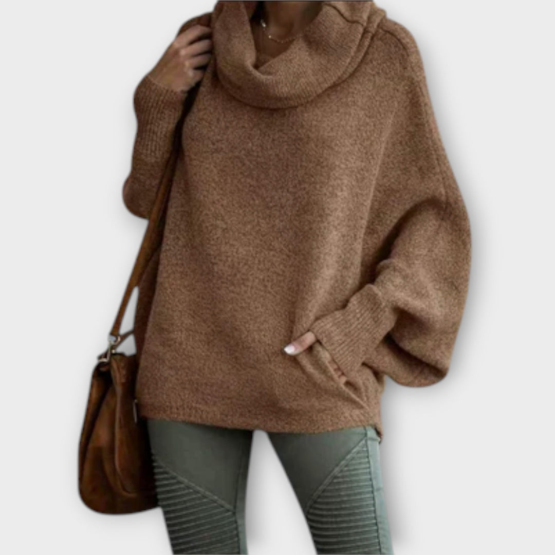 Ulrike - Pull Élégant pour Femmes au Design Écaille de Tortue
