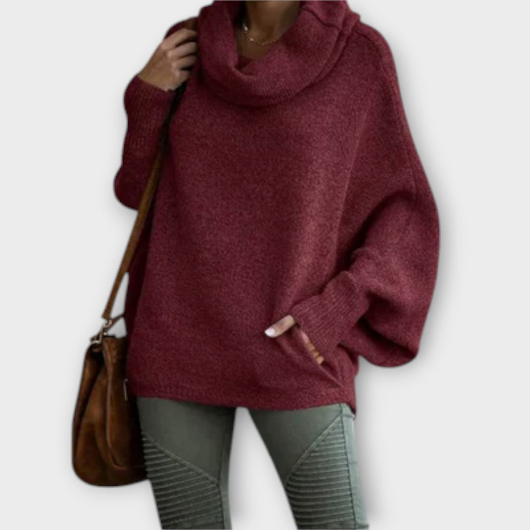 Ulrike - Pull Élégant pour Femmes au Design Écaille de Tortue
