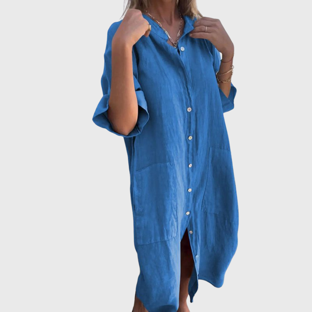 Calixa | Robe Chemise Élégante