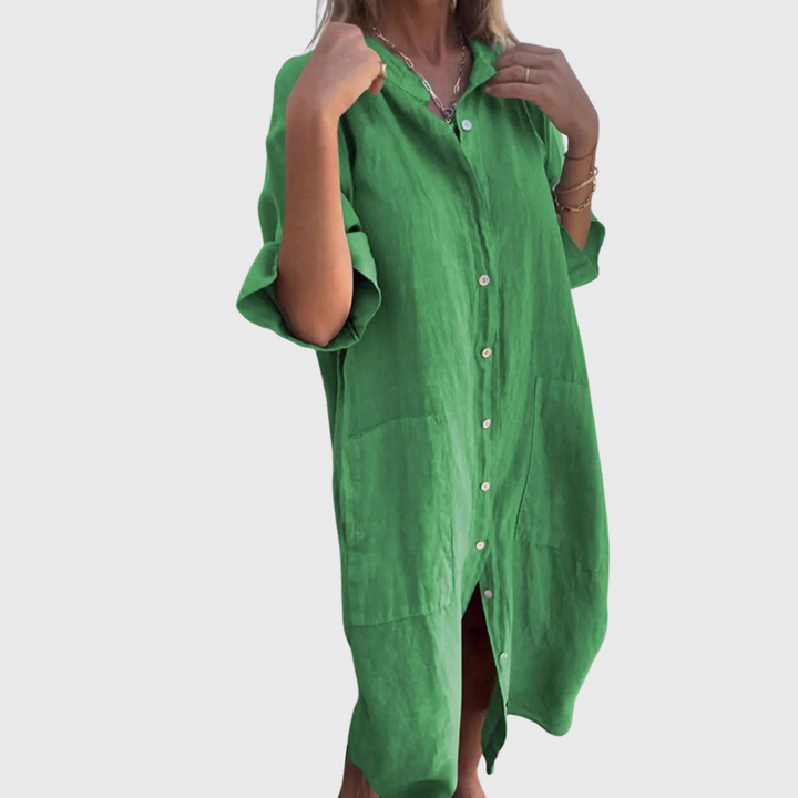 Calixa | Robe Chemise Élégante