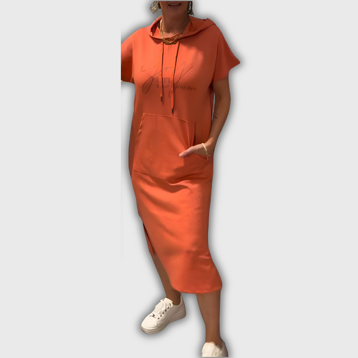 Saskia - Robe à capuche décontractée