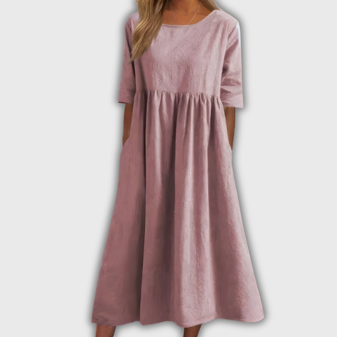 Sofia | Robe en Harmonie Bleue