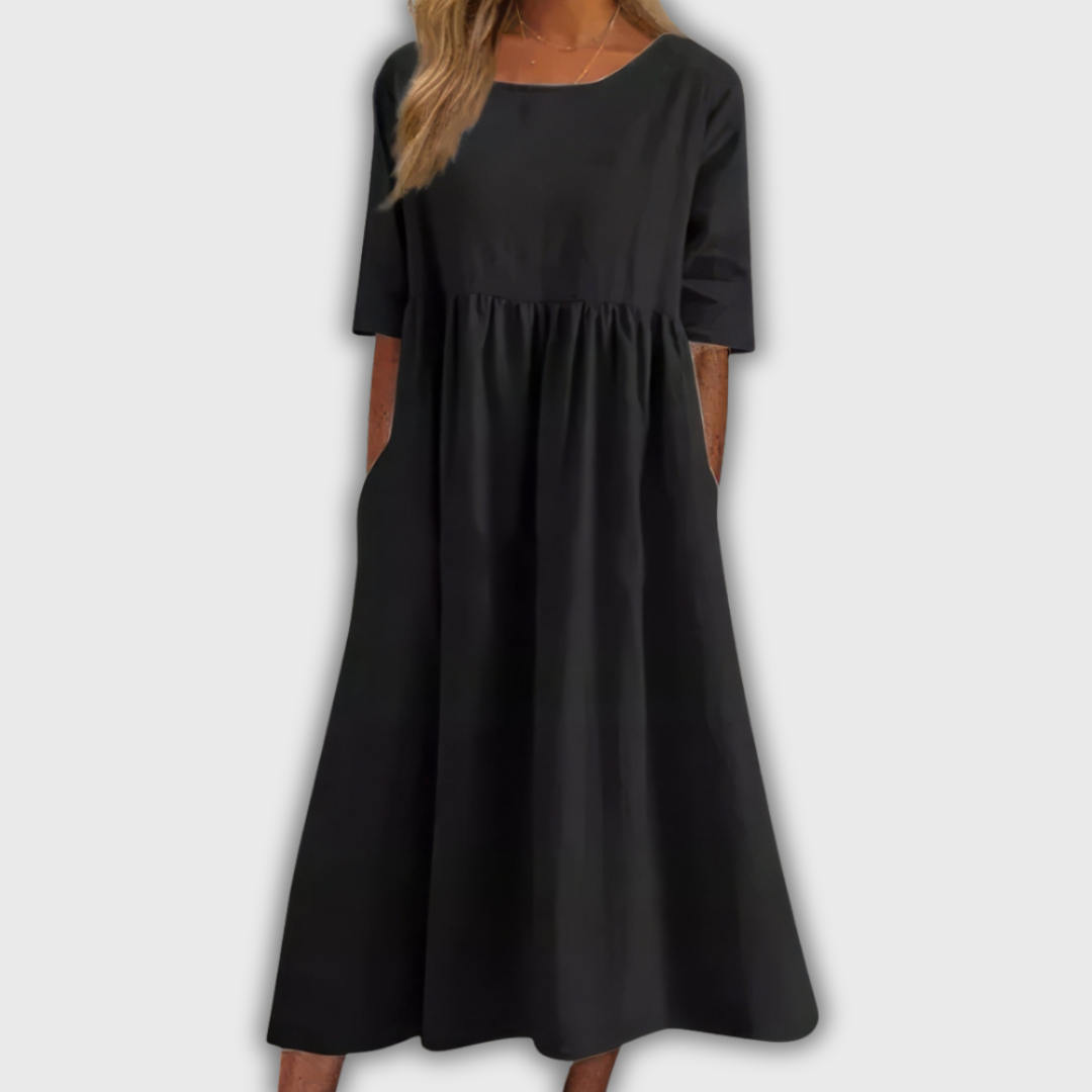 Sofia | Robe en Harmonie Bleue