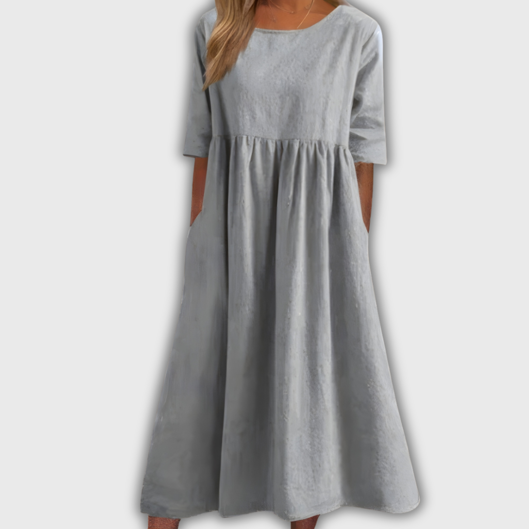 Sofia | Robe en Harmonie Bleue