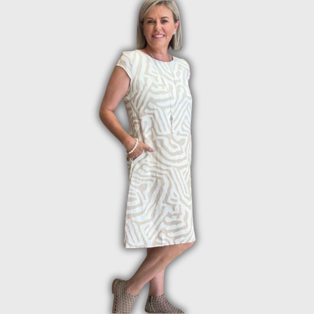 Camille - Robe d'été à col rond