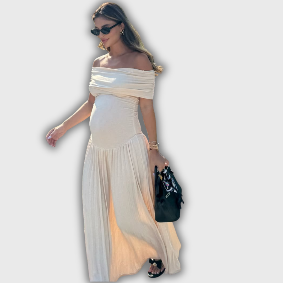 Alianor | Robe de Maternité Élégante