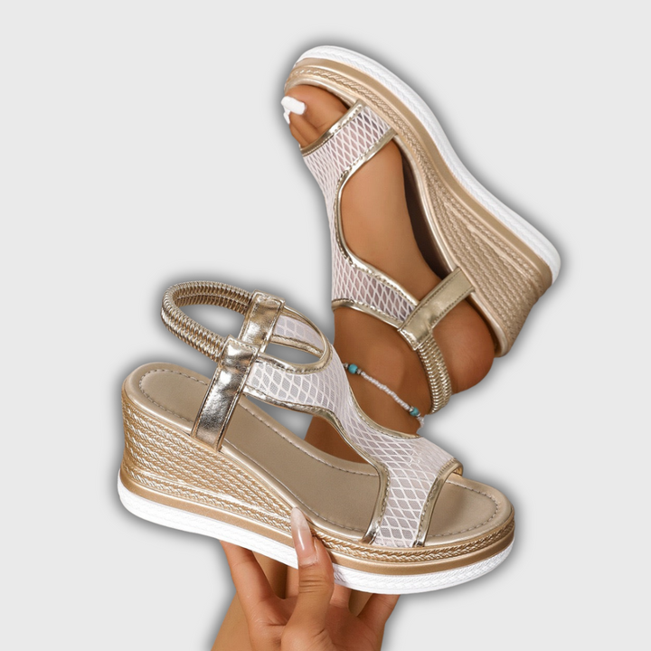 Isabella – Wedges Golden Wave