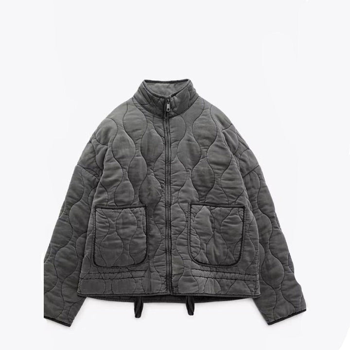 Grace | Veste Bombers Matelassée pour Femmes en Fleece