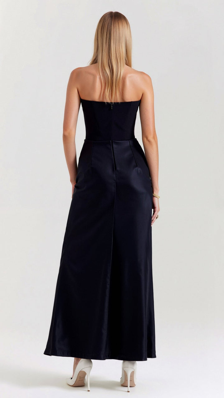 Robe Maxi Élegante Sans Manches Lydia