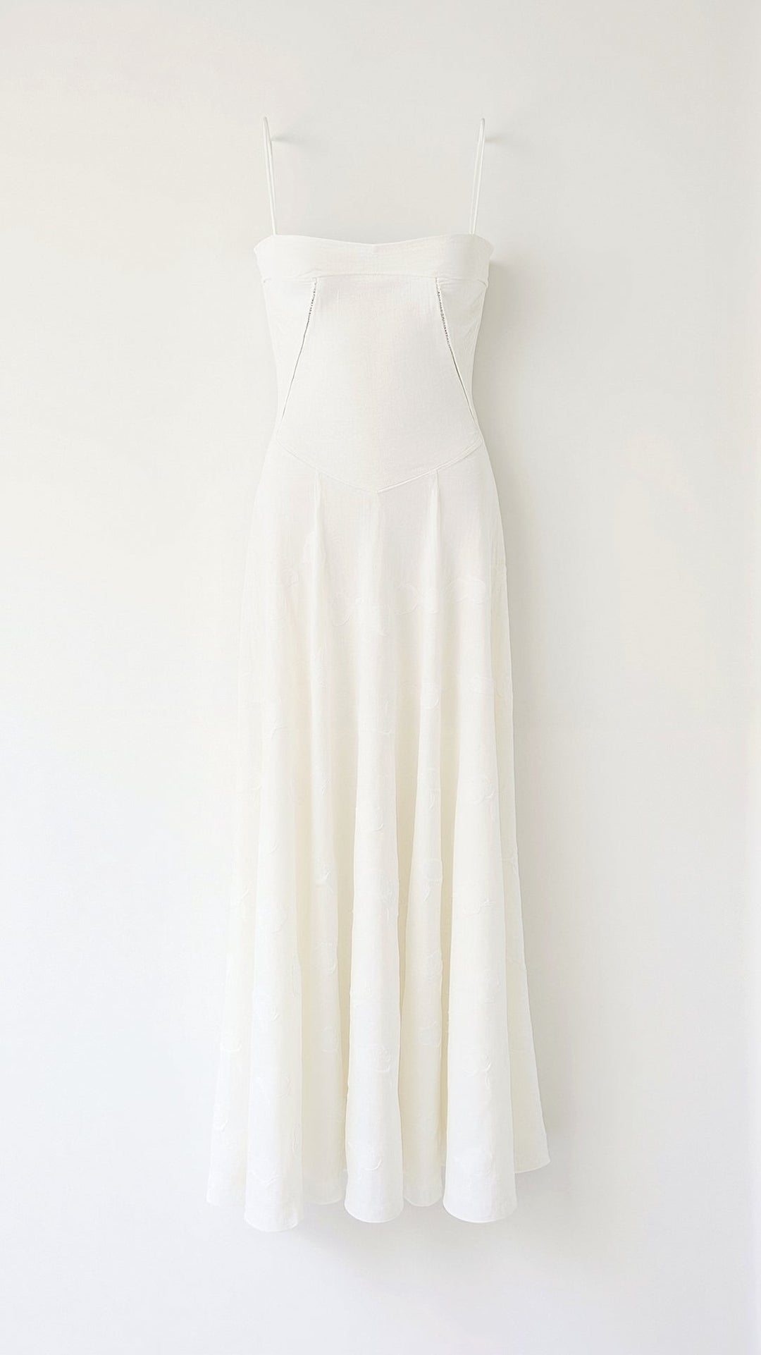 Robe Maxi Jacquard Fleurie Mary