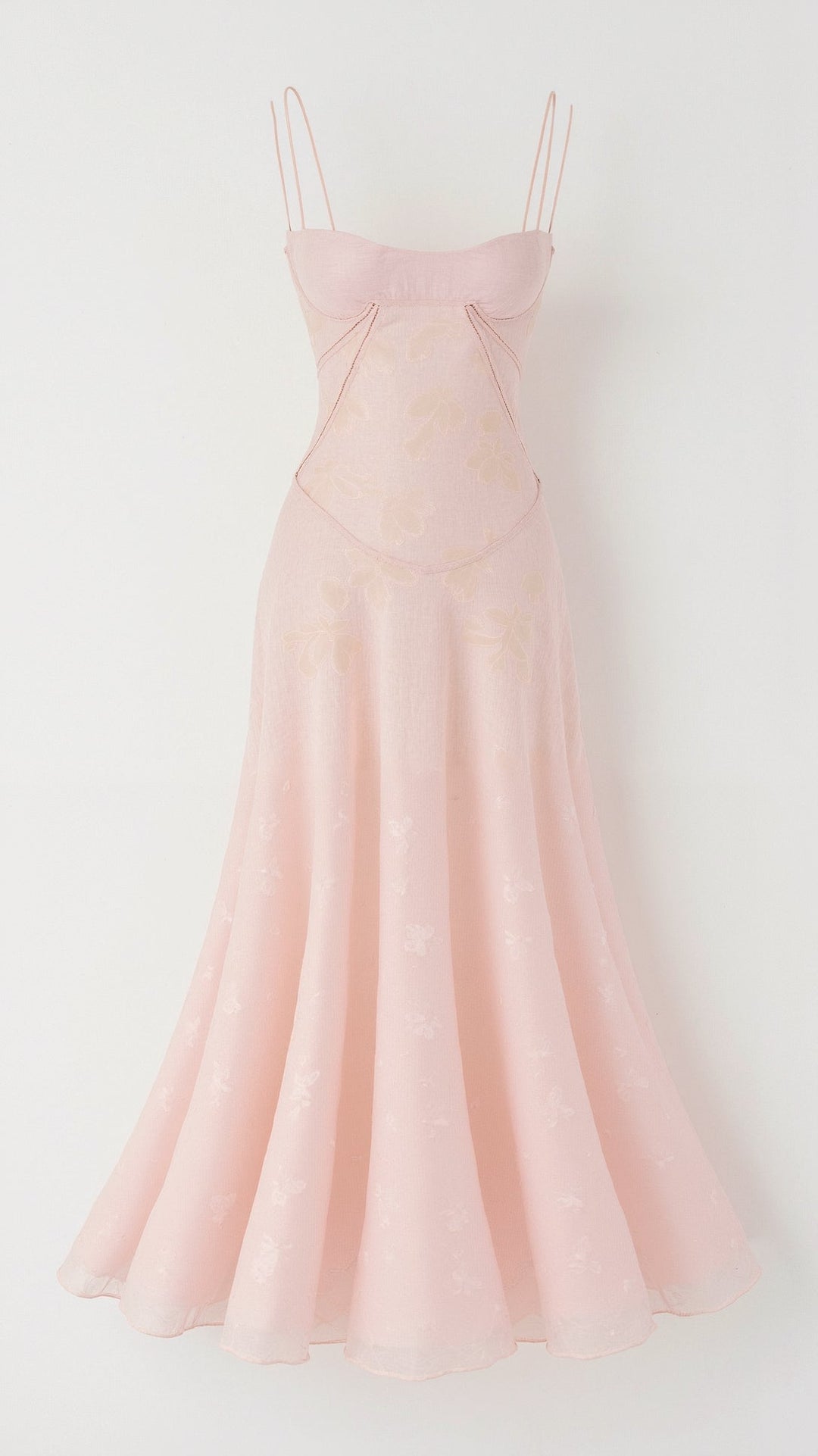 Robe Maxi Jacquard Fleurie Mary