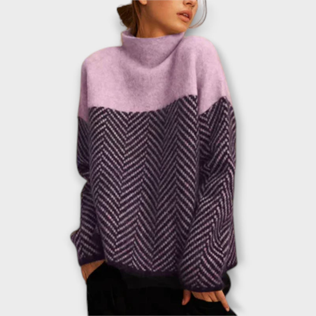 Maeve - Un pull doux à col roulé