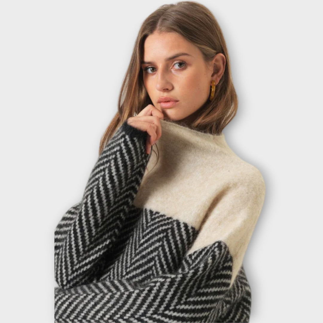 Maeve - Un pull doux à col roulé