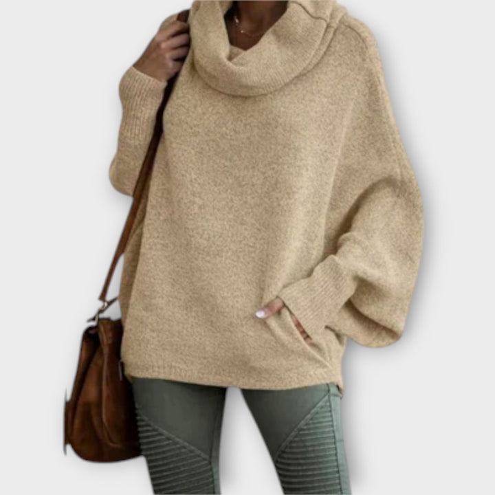 Ulrike - Pull Élégant pour Femmes au Design Écaille de Tortue
