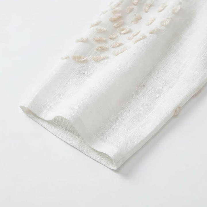 Robe décontractée femme brodée.