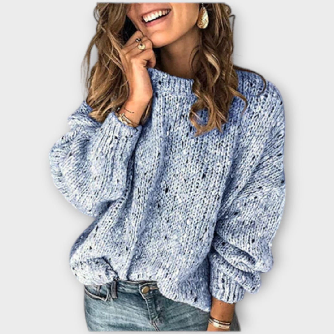 Eileen | Pull Tricoté Rétro Confortable