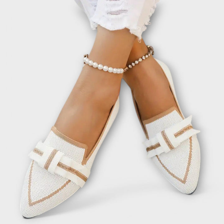 Chaussures Flachi pour femmes avec design en nœud