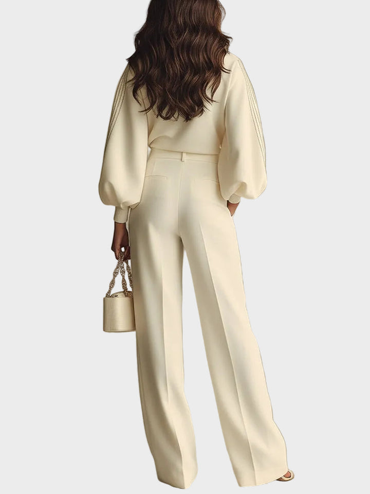 Selena – ensemble côtelé avec pantalon large
