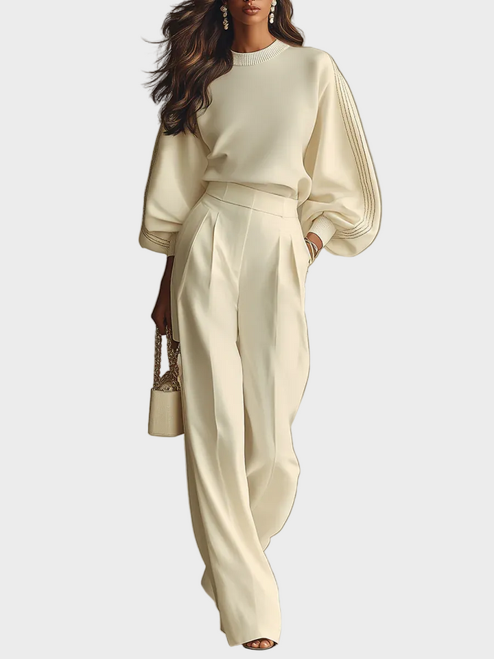 Selena – ensemble côtelé avec pantalon large