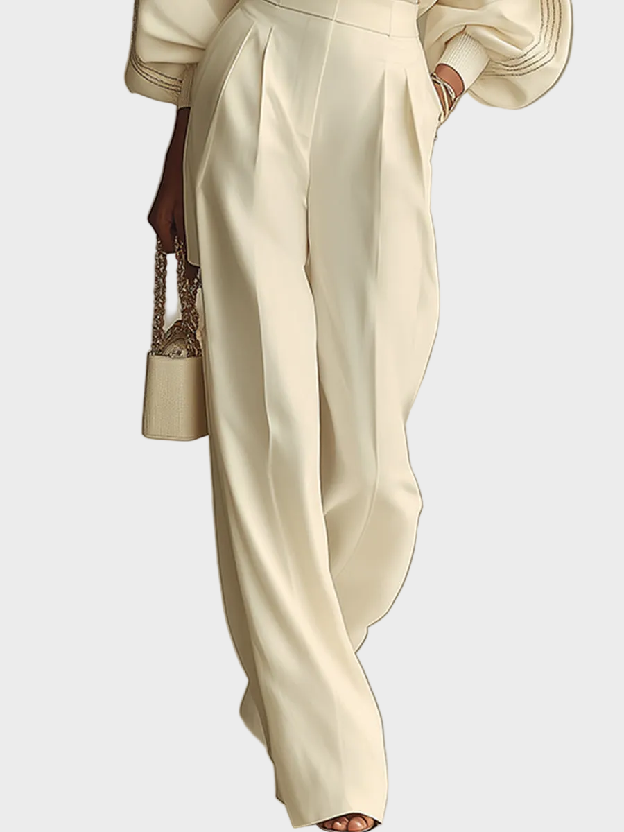 Selena – ensemble côtelé avec pantalon large