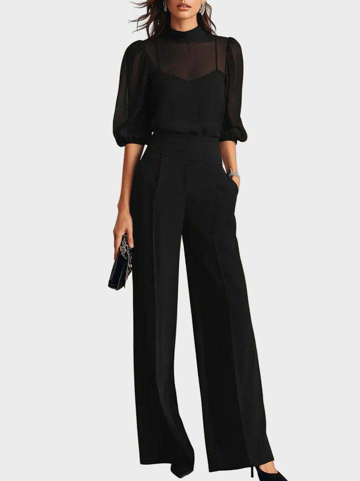 Clarisa – ensemble avec pantalon large