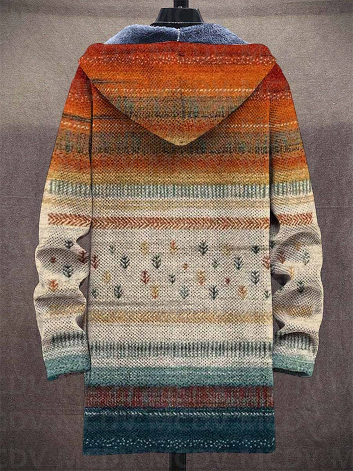 Alicja - Cardigan Luxueux Inspiré par l'Art