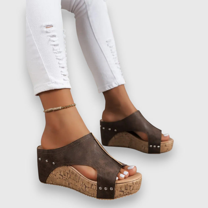 Vicky – Sandale à Talon Wedge