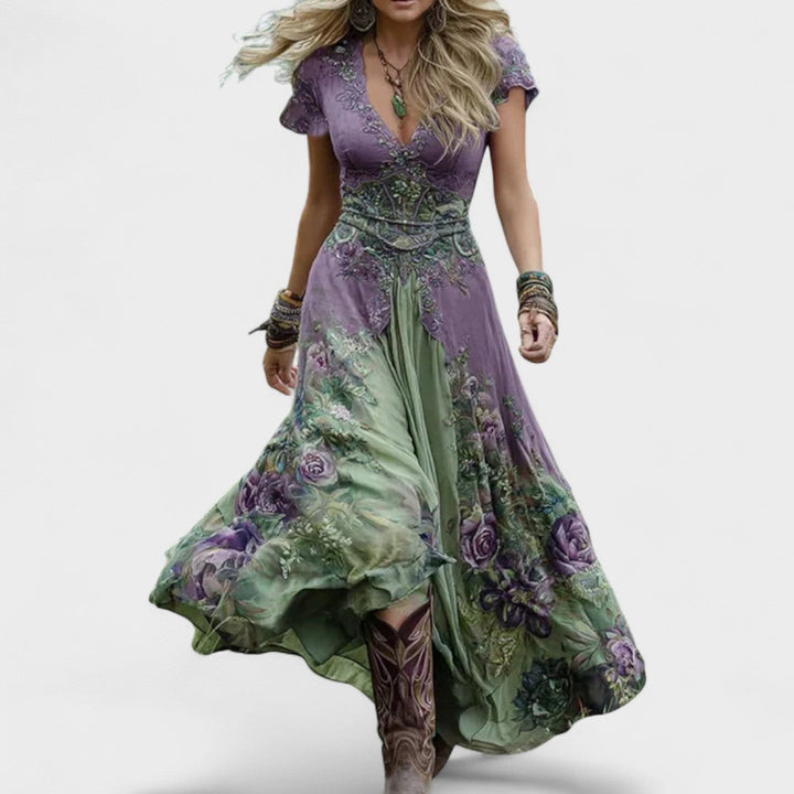 Elina | Robe Florale Stylée