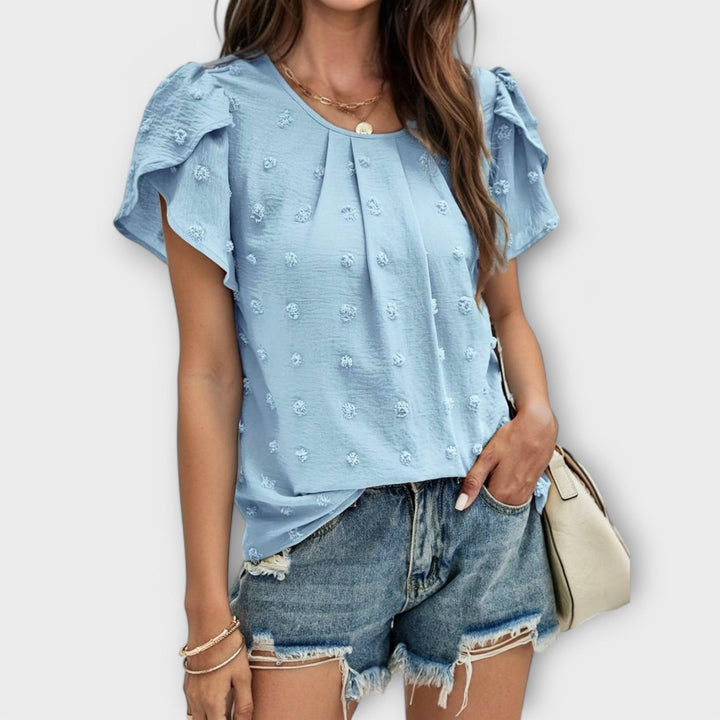 Charlotte – La Blouse Dot Parfaite