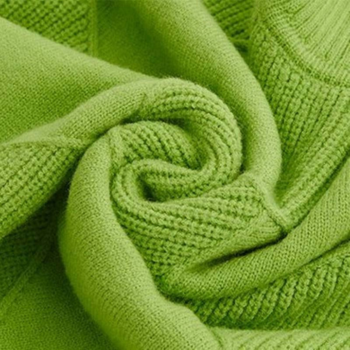 Remmy | Pull à col roulé structuré en tricot