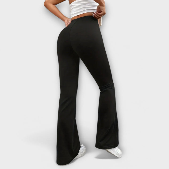 Serena – Pantalon Décontracté avec Manches Relevées