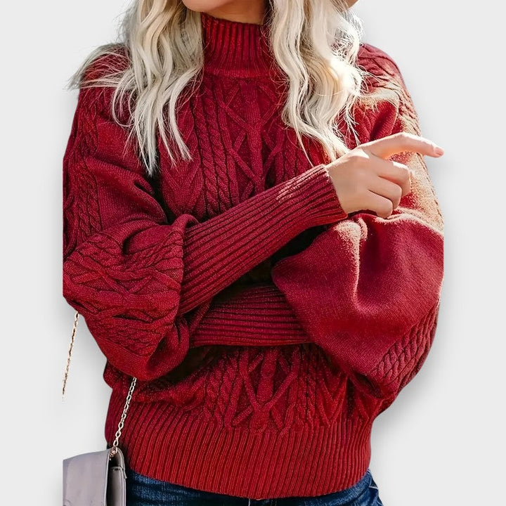 Tinsley | Pull Tricoté Décontracté à Manches Longues