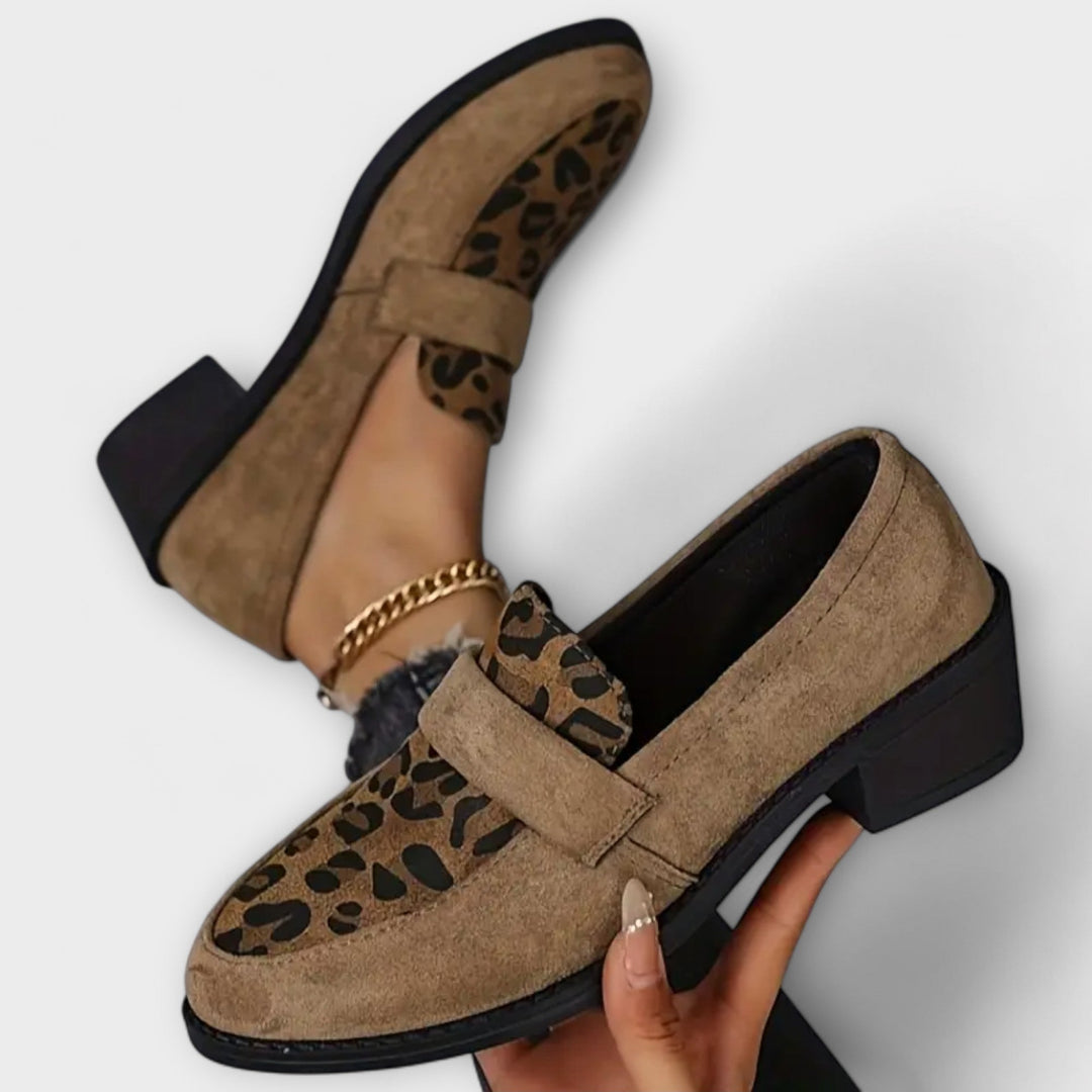Karla – Chaussures Élégantes pour Femmes avec Imprimé Léopard