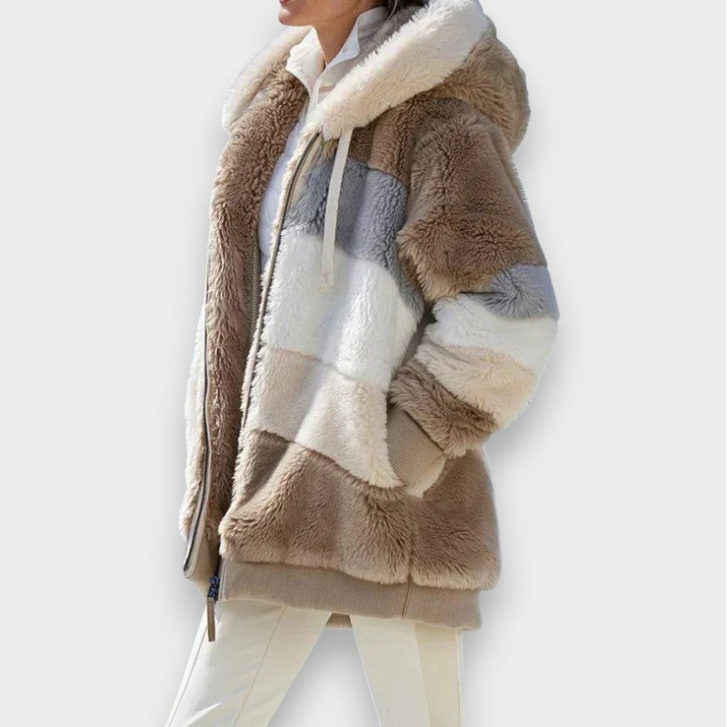 Harper | Veste d'Hiver avec Capuche et Fermeture Éclair