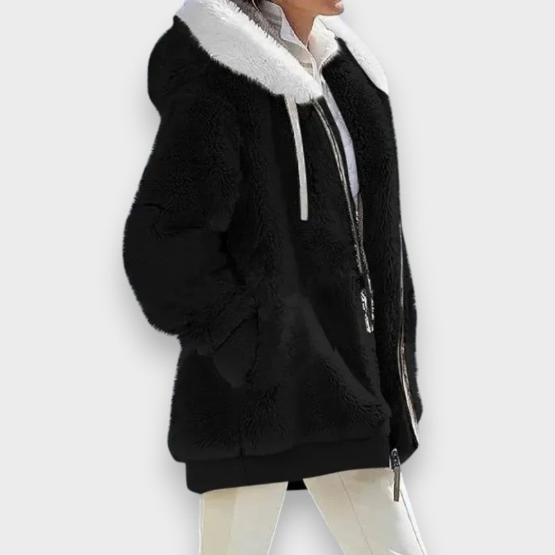 Harper | Veste d'Hiver avec Capuche et Fermeture Éclair