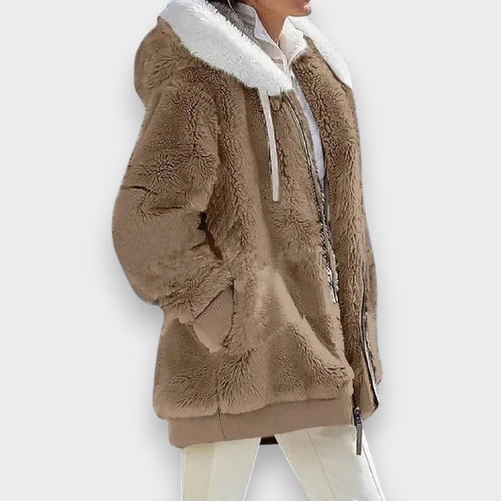 Harper | Veste d'Hiver avec Capuche et Fermeture Éclair