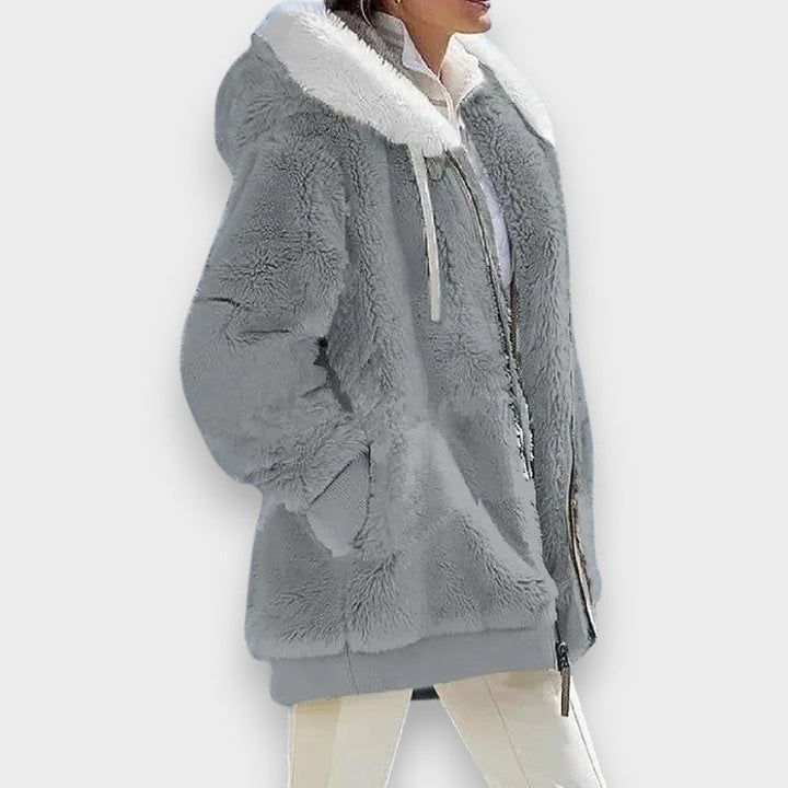 Harper | Veste d'Hiver avec Capuche et Fermeture Éclair