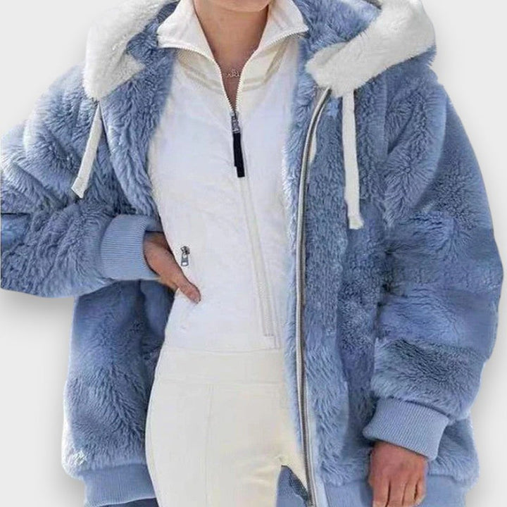 Harper | Veste d'Hiver avec Capuche et Fermeture Éclair