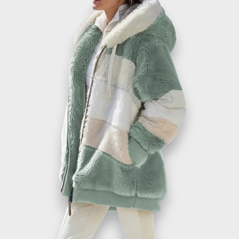 Harper | Veste d'Hiver avec Capuche et Fermeture Éclair
