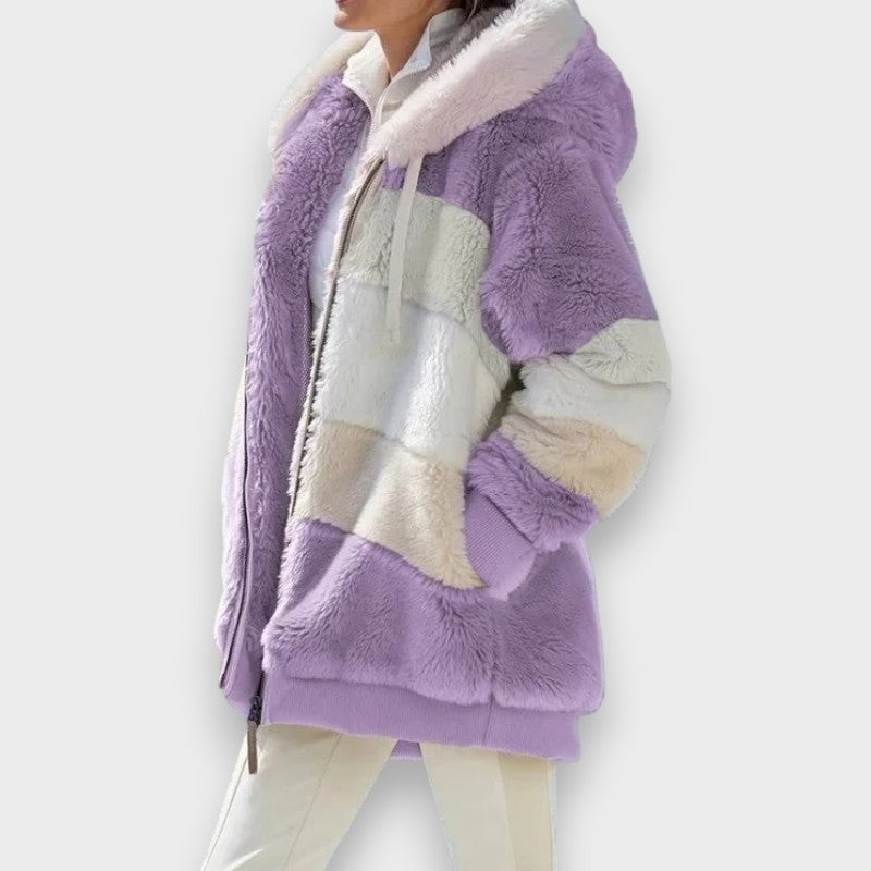Harper | Veste d'Hiver avec Capuche et Fermeture Éclair