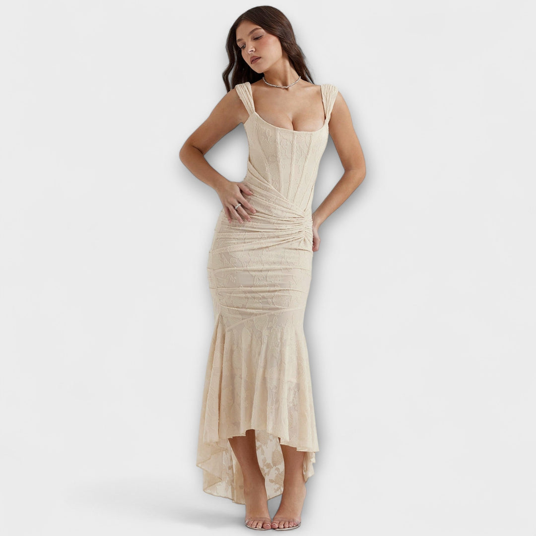 Renske - Robe Élégante et Raffinée avec Corset