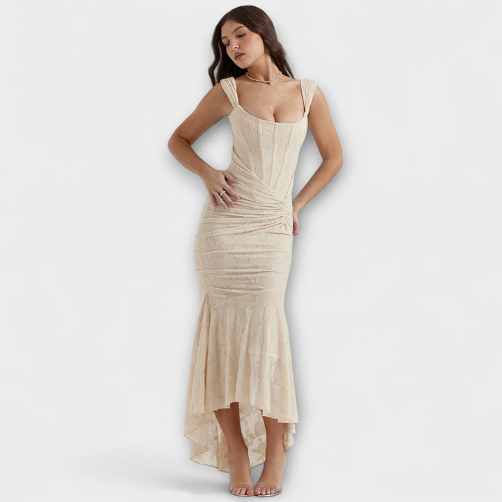 Renske - Robe Élégante et Raffinée avec Corset