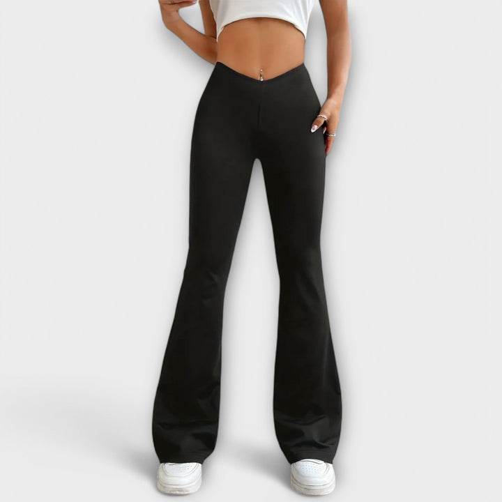 Serena – Pantalon Décontracté avec Manches Relevées