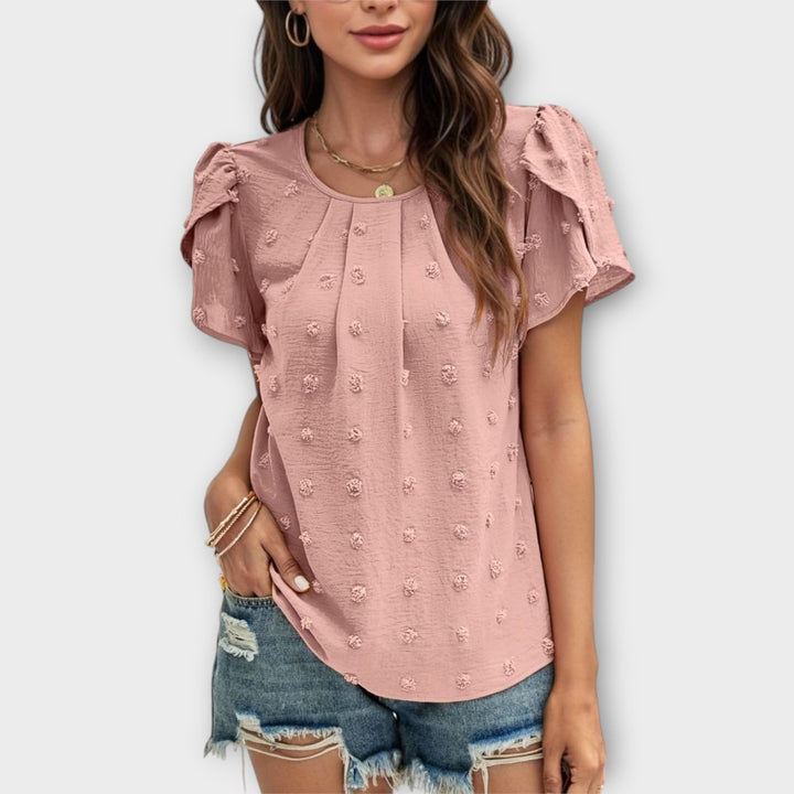 Charlotte – La Blouse Dot Parfaite