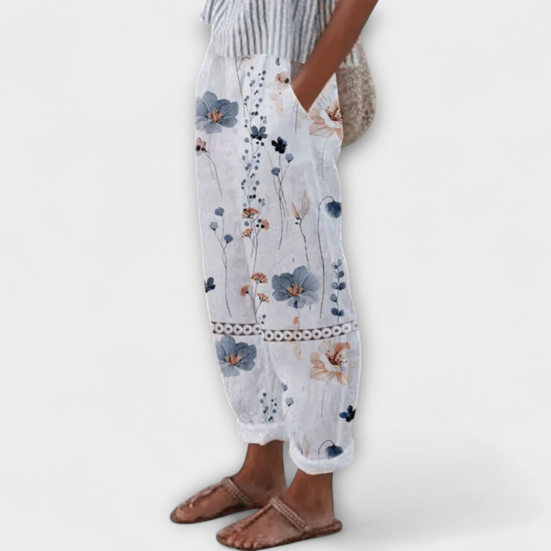 Airish – Pantalons Boutonnés Décontractés Imprimés Caractéristiques