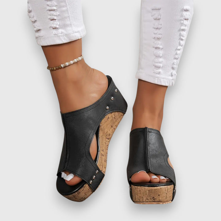 Vicky – Sandale à Talon Wedge